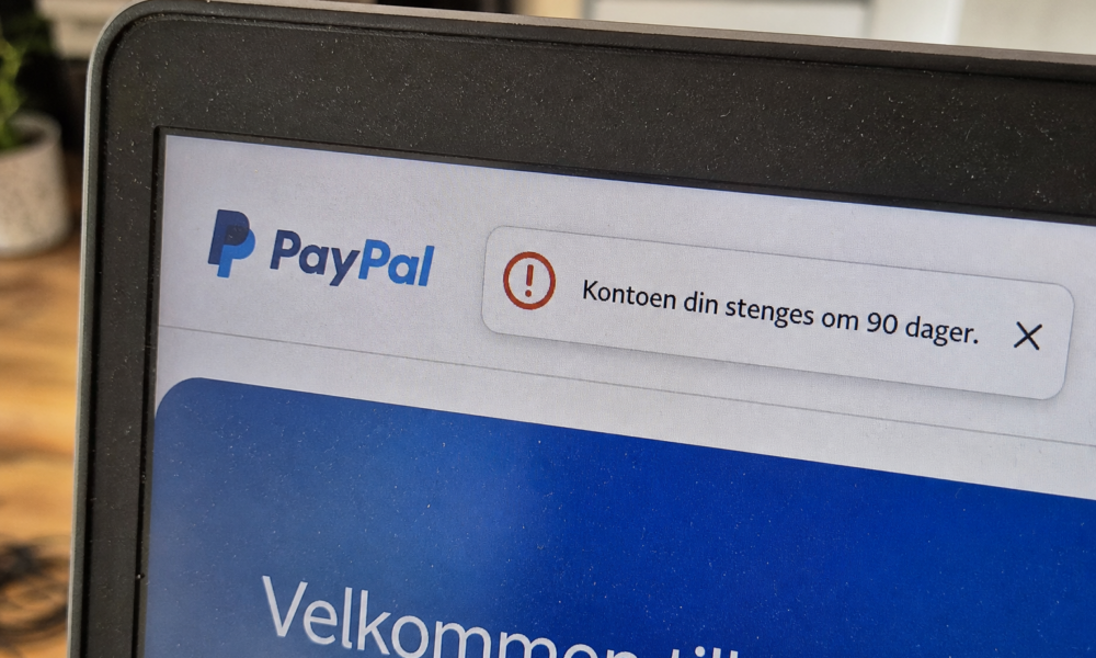 PayPal sletter kontoen etter 90 dager: Slik redder du tilgangen din