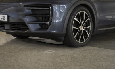 Porsche er først: Cayenne Electric får trådløs induksjonslading - ingen kabel nødvendig