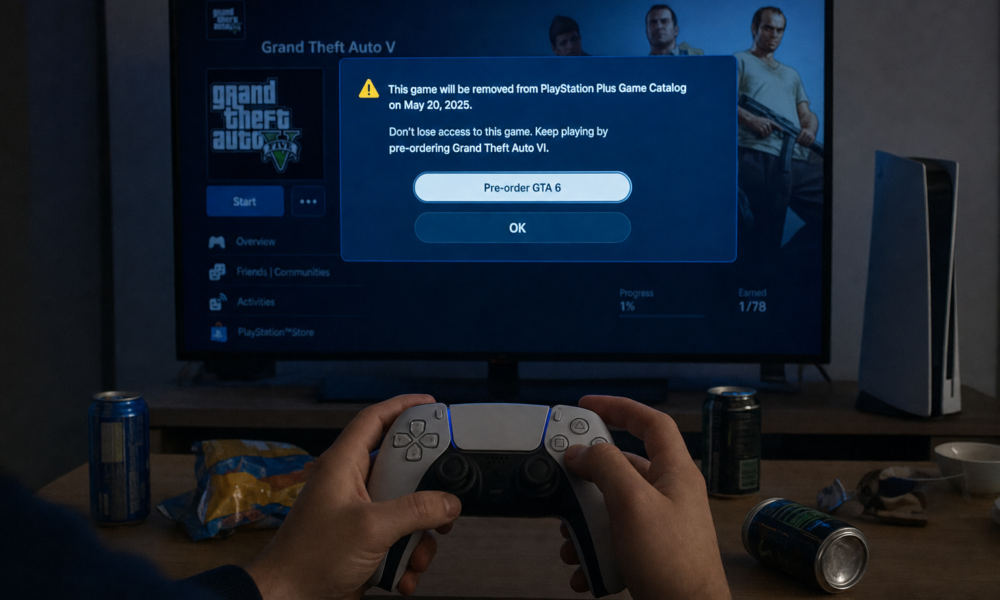 Betaler du for PS Plus: GTA 5 ryker 17. november, to dager før GTA 6