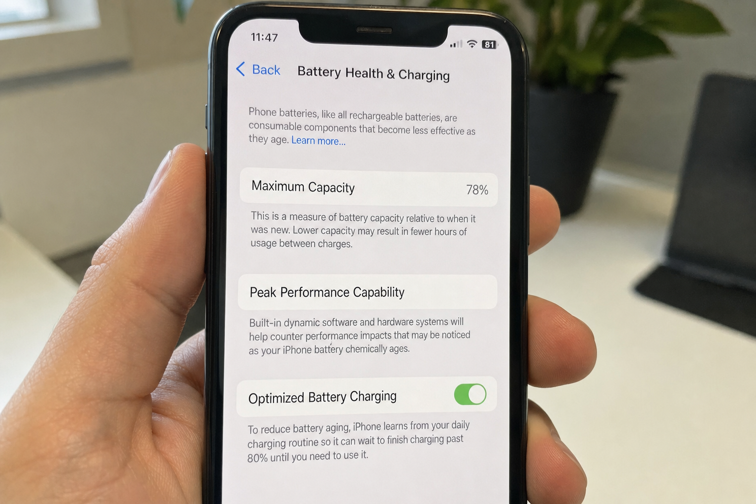 Batteriprosenten på telefonen kan lyve: Slik sjekker du om batteriet ditt er utslitt og bør byttes
