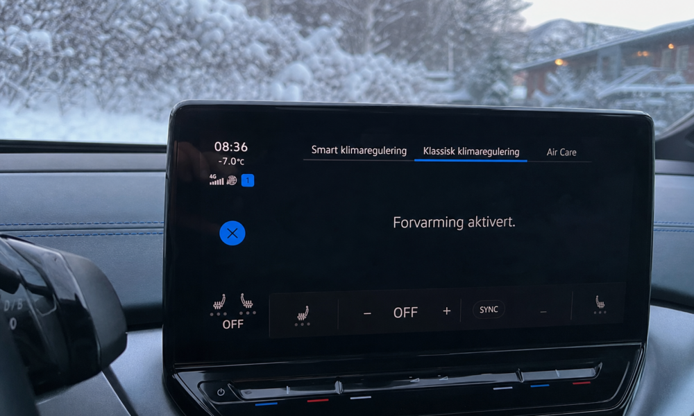 Elbilen din mister 30 prosent rekkevidde i frost: Én innstilling redder halvparten av tapet