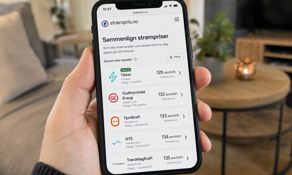 Strømprisene stiger mot vinteren og leverandørene konkurrerer om deg: Slik bytter du på ti minutter og sparer opp mot 3 000 kroner