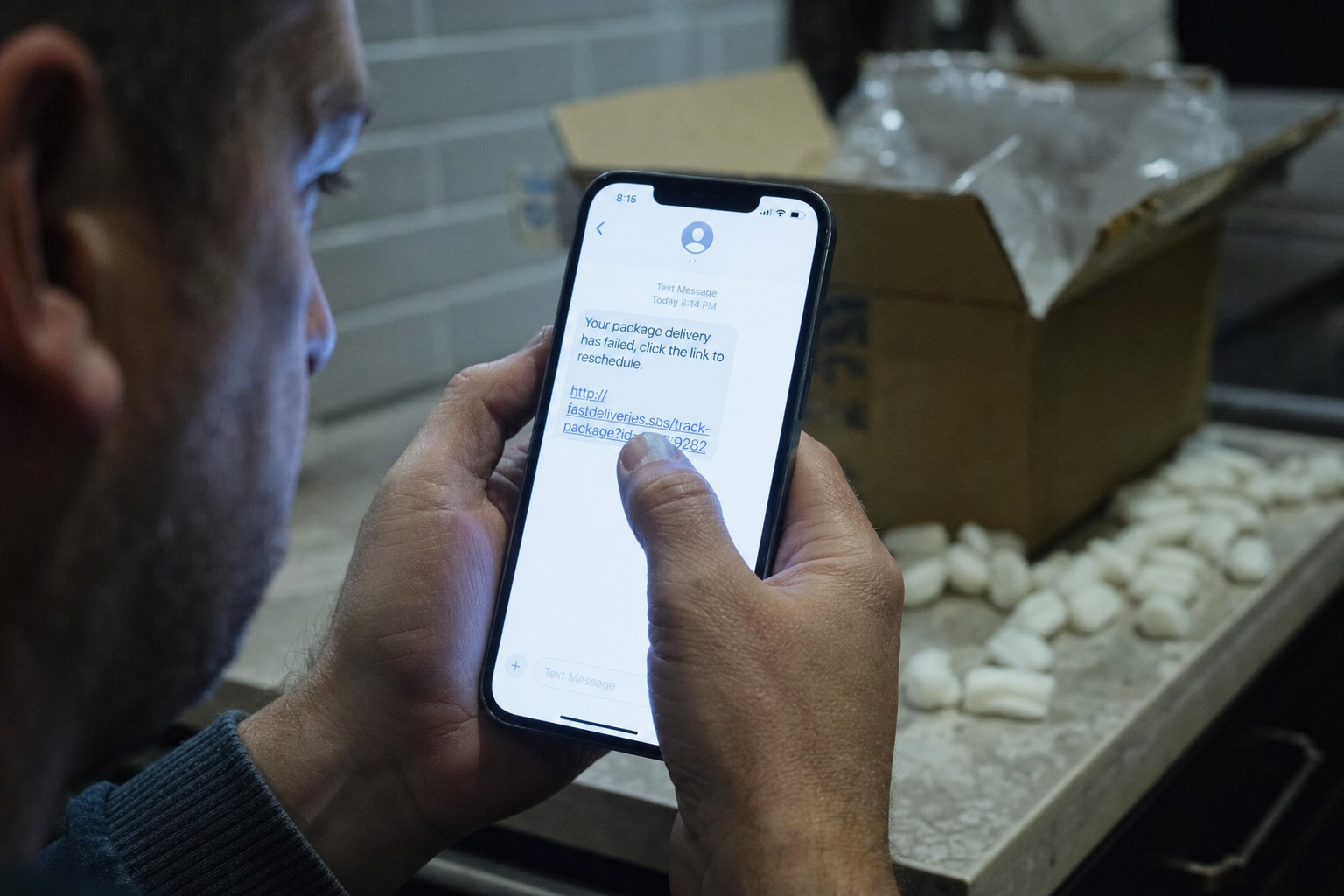 Falsk SMS fra Posten herjer igjen: Tre tegn avslører svindelen på ett sekund
