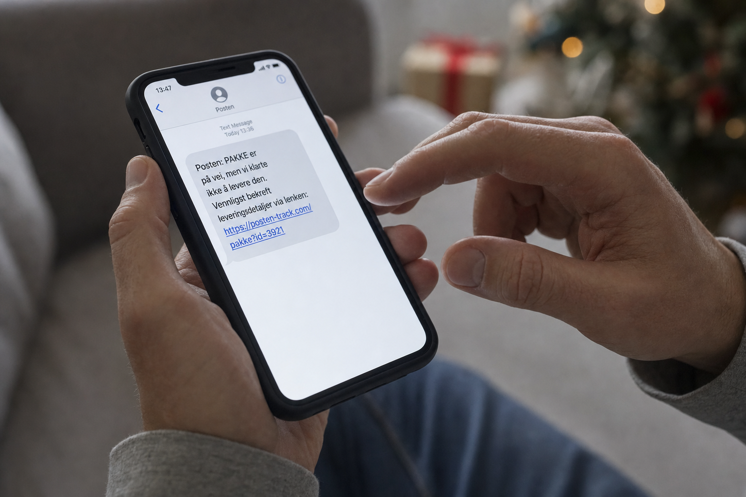 Falsk SMS fra Posten og DHL starter nå: Slik avslører du svindelen på ett sekund
