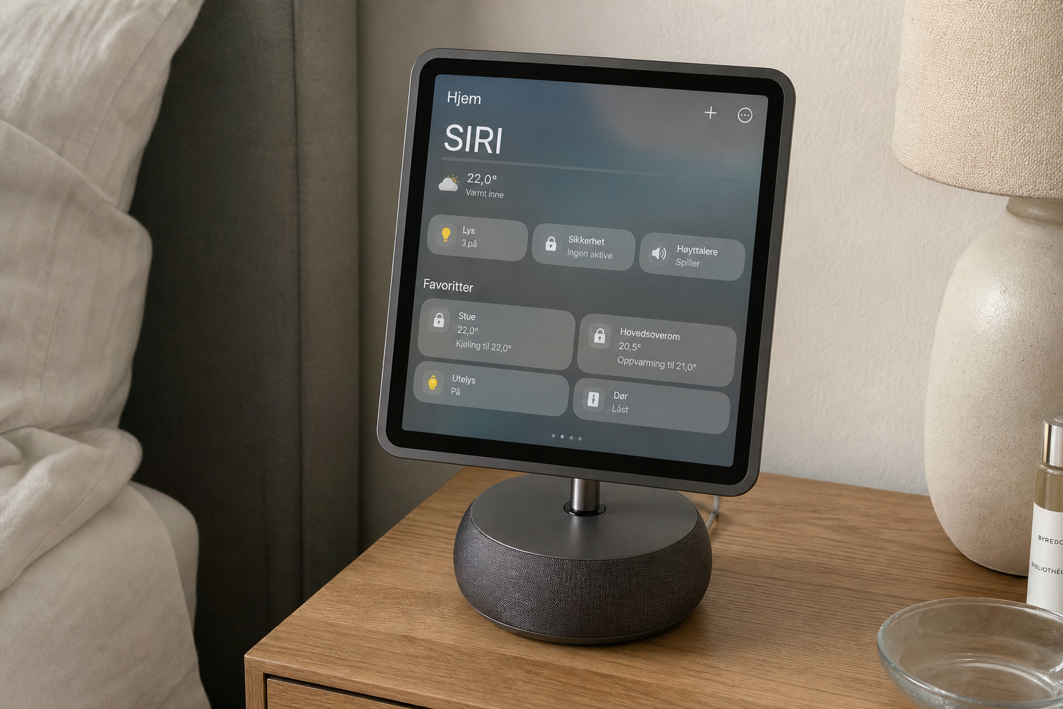 HomeView uten App Store: Apples nye smarthjem-skjerm styres av Siri og kommer i november