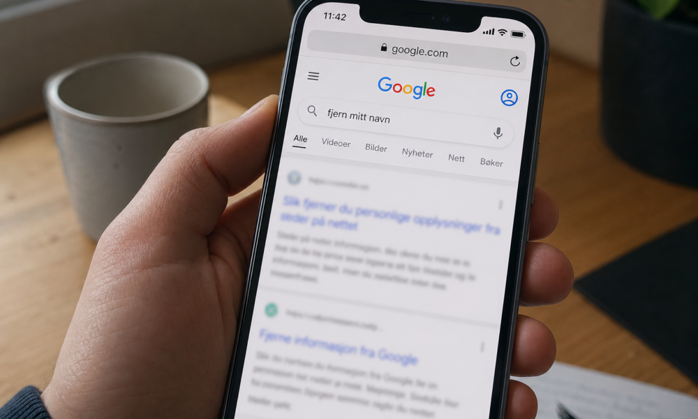 Navnet og adressen din dukker opp i Google-søk: Slik får du det fjernet på under ti minutter