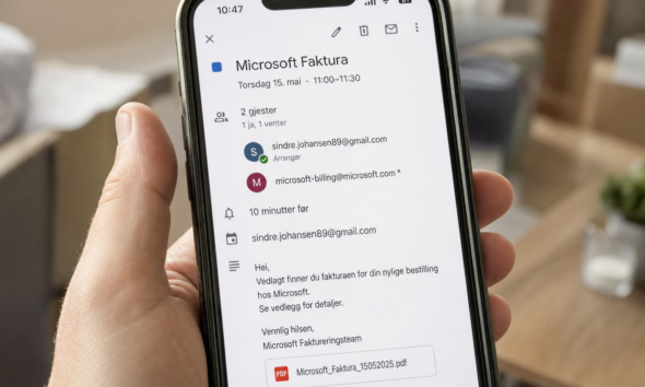 Avtalen du aldri sa ja til dukker opp i kalenderen: Nytt nettfiske sniker seg forbi spamfilteret