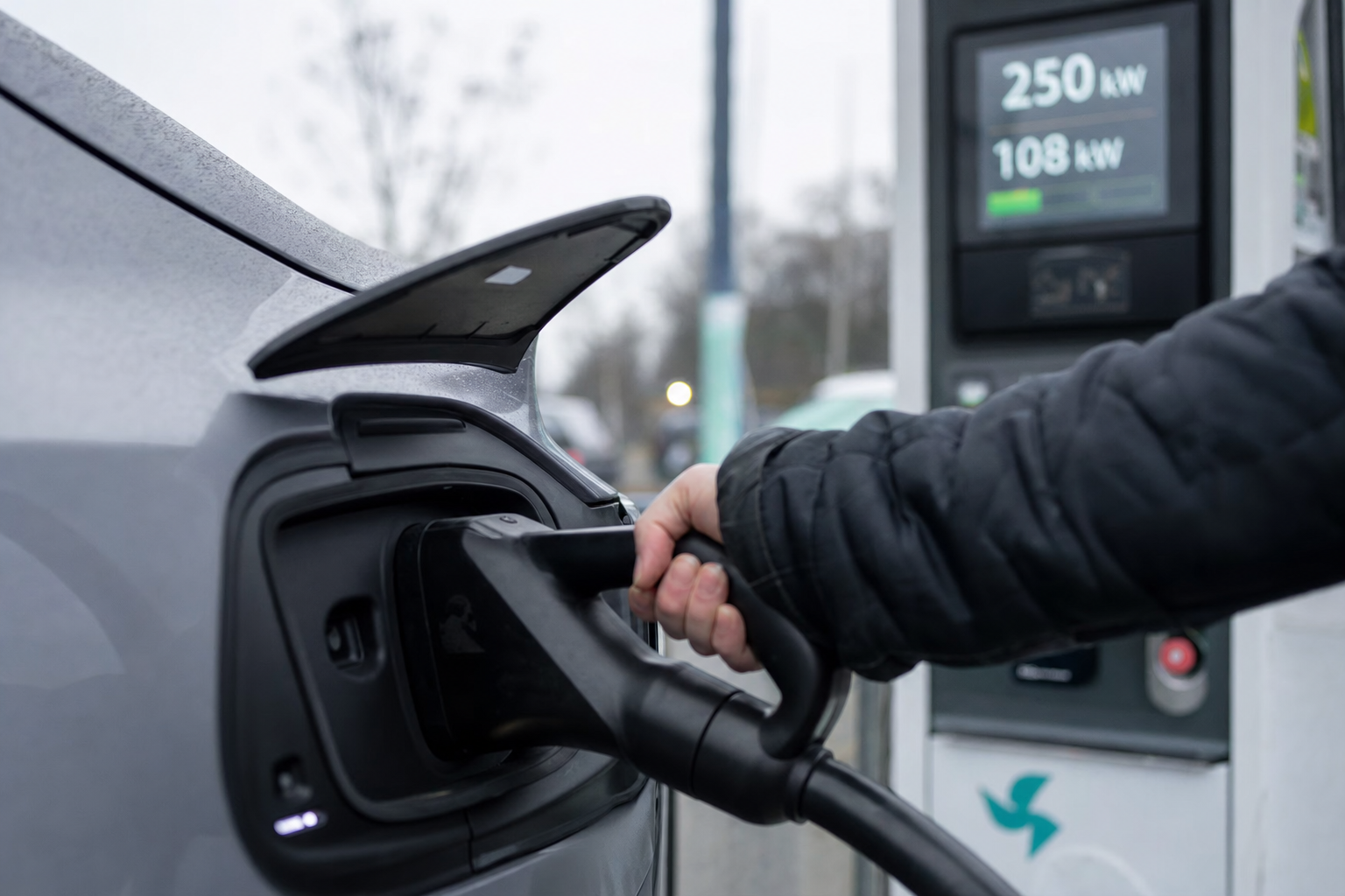 250 kW-løftet på elbilbrosjyren er misvisende: Her er hva du faktisk lader med