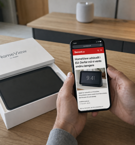 Apple HomeView kommer ikke til Norge ved lansering: EU-start stoppet av Siri-AI