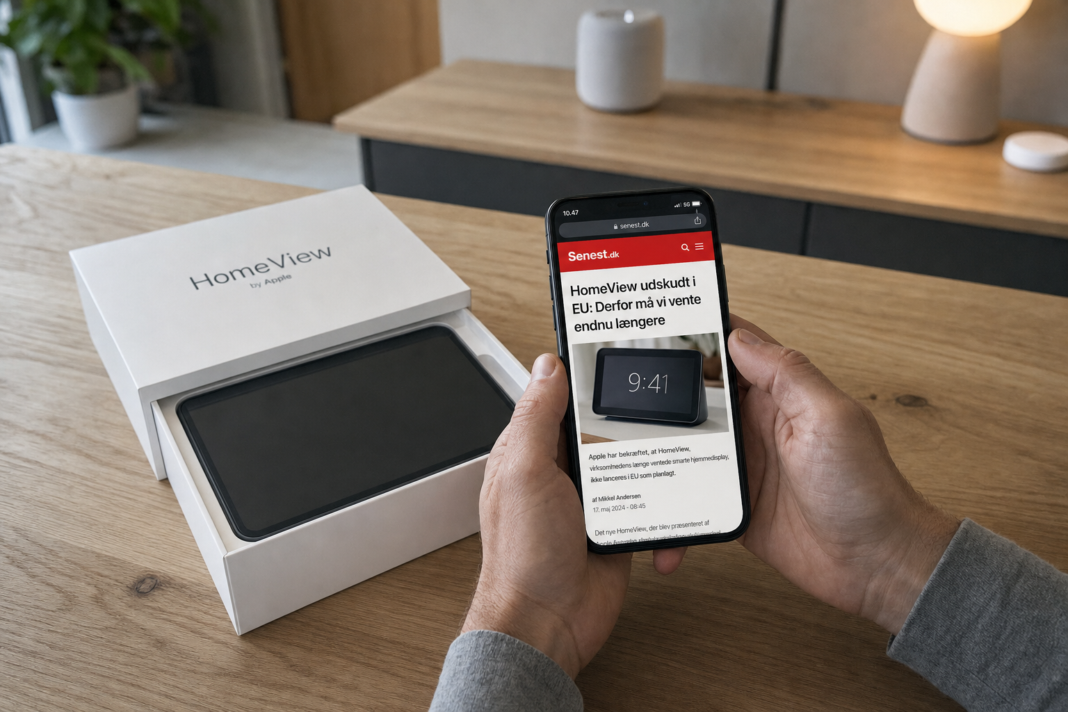 Apple HomeView kommer ikke til Norge ved lansering: EU-start stoppet av Siri-AI