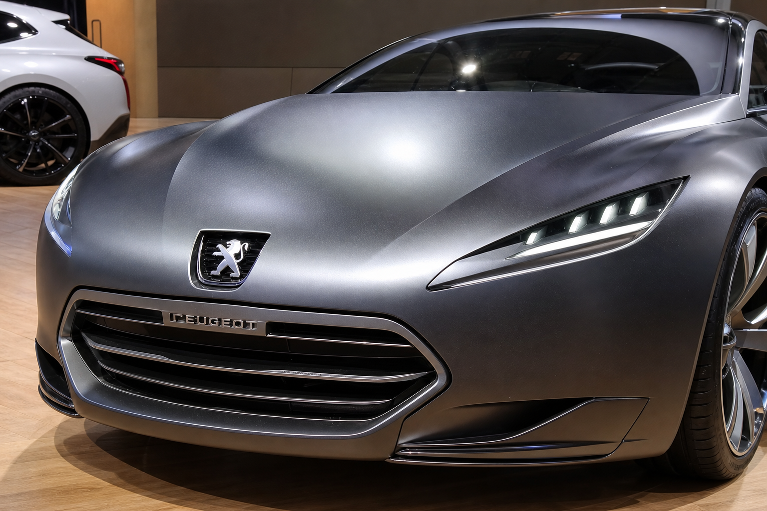 Peugeot RCZ Vision: Solid-state-batteri gir 500 hk og 10-80 prosent lading på ti minutter