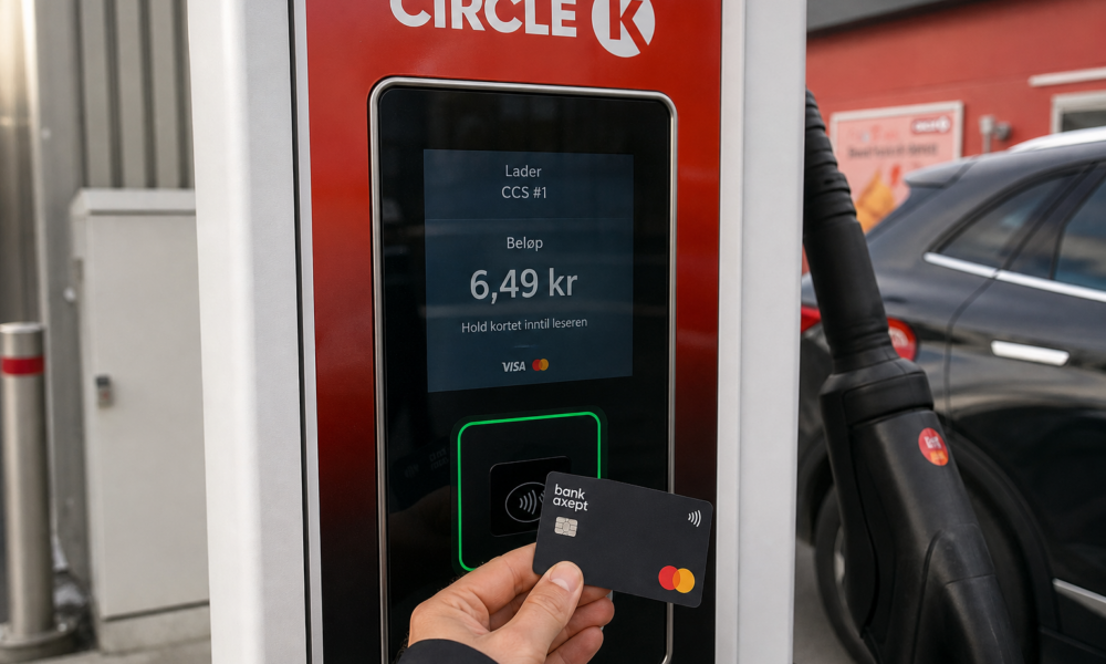 Betaler du med app når du lader elbilen: Ladekort kan gi opptil 30 prosent lavere pris per kWh