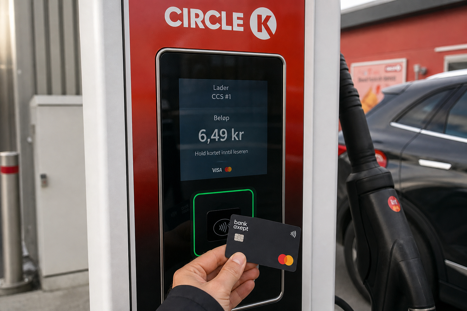Betaler du med app når du lader elbilen: Ladekort kan gi opptil 30 prosent lavere pris per kWh