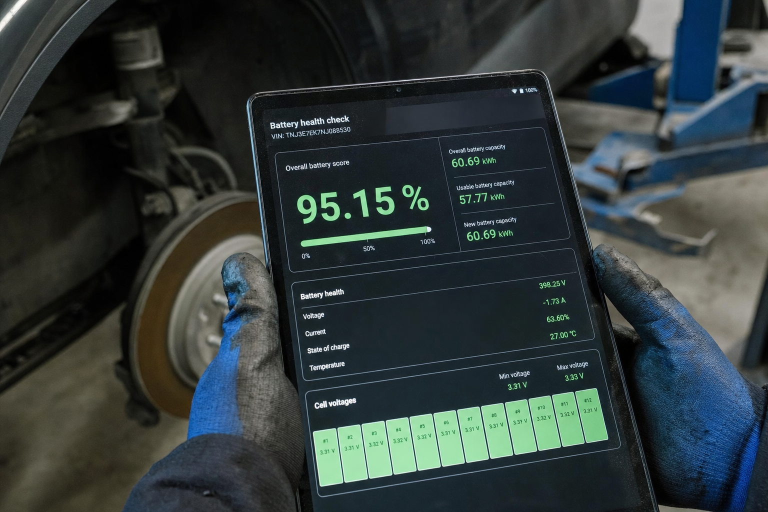 10.000 batteritester slår fast: Brukte elbiler er ikke tikkende batteribomber