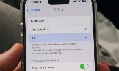 AirDrop kringkaster navn og telefonnummer til alle i nærheten: Denne innstillingen bør du endre nå