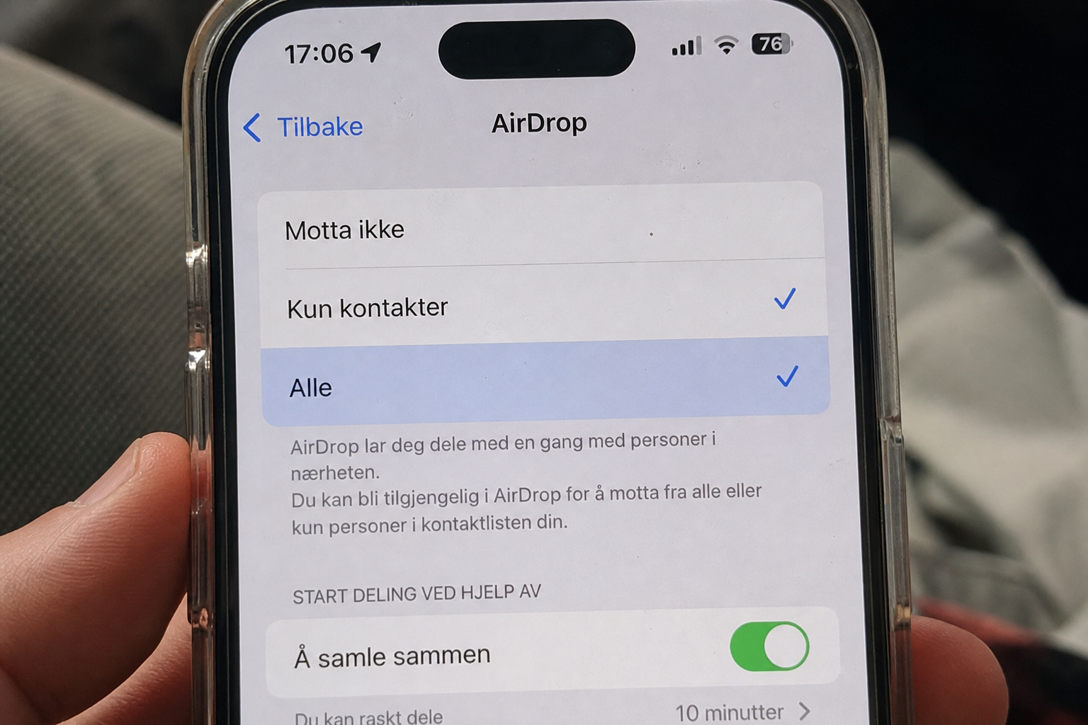 AirDrop kringkaster navn og telefonnummer til alle i nærheten: Denne innstillingen bør du endre nå