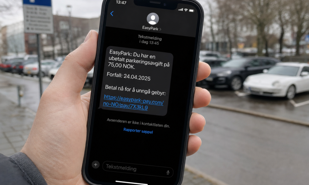 Parkeringsappen millioner bruker er svindlernes nye favorittverktøy: Slik kjenner du igjen den falske EasyPark-SMS-en