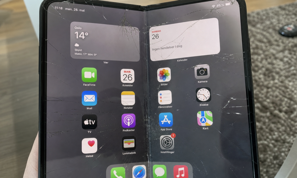 Knuser du iPhone Duo-skjermen? Reparasjonen koster halvparten av det du betalte