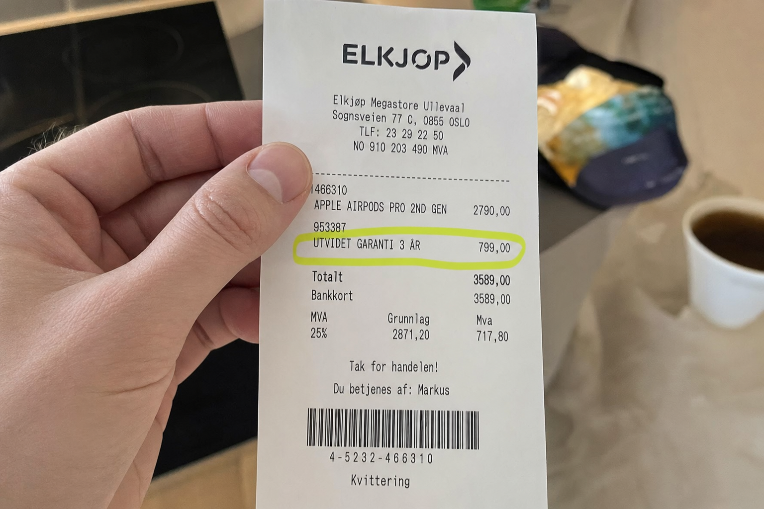 Sier du ja til utvidet garanti i kassen: Du betaler trolig for noe du aldri trenger