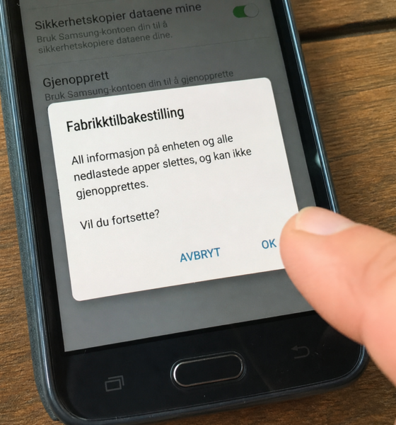 Selger du gammel telefon på Finn: Fabrikktilbakestilling er ikke nok til å slette dataene dine trygt